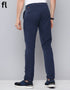 Navy Cotton Imported Stuff Pant Smart Fit